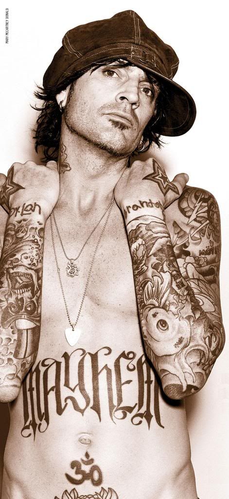 Tattoo. Tommy Lee tommy lee .