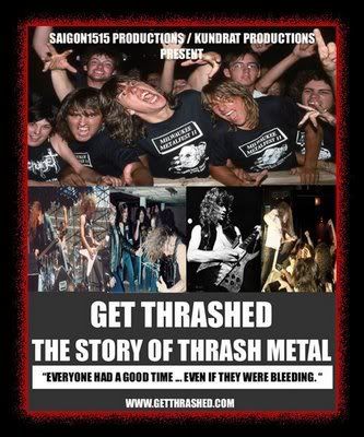 "Get Thrashed: The Story of Thrash Metal" en DVD TRASH - "Get Thrashed: The Story of Thrash Metal" en DVD