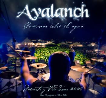AVALANCH 'Caminar sobre el agua' DVD+CD portada caminar 500avalanch - AVALANCH 'Caminar sobre el agua' DVD+CD