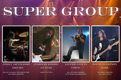 HAIL! Mega Metal Band supergroup - HAIL! Mega Metal Band