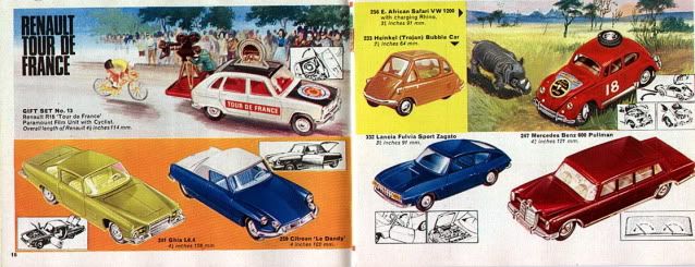 Corgi Toys Catalog 1967
