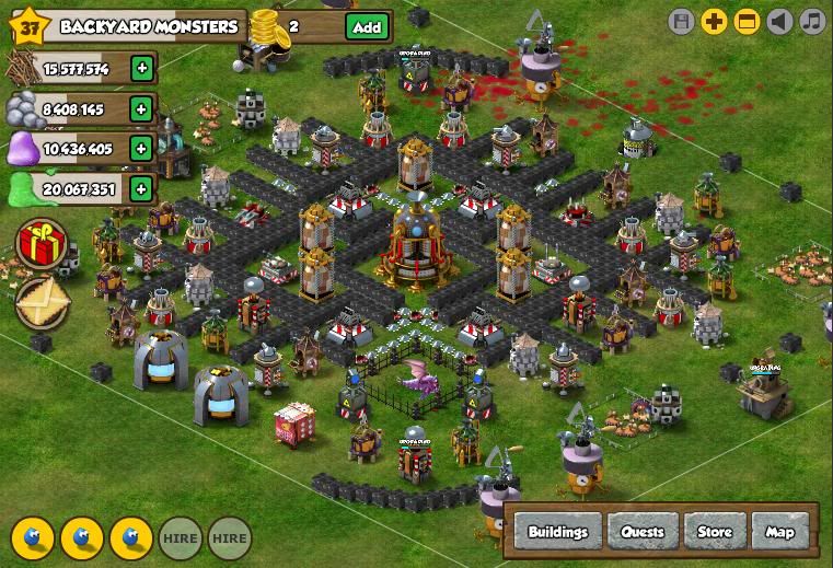 Backyard Monsters Base Creation Help Check First Page For
