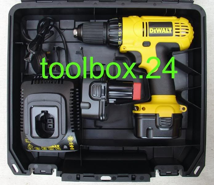 DeWalt Drill Case Box 12v DC740, DW907, DC727, DC756, DC745, DC743