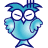 owl emoticon