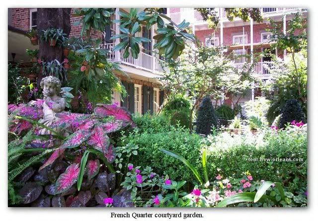 French Quarter Courtyard Garden Photo by fairweatherlewis 