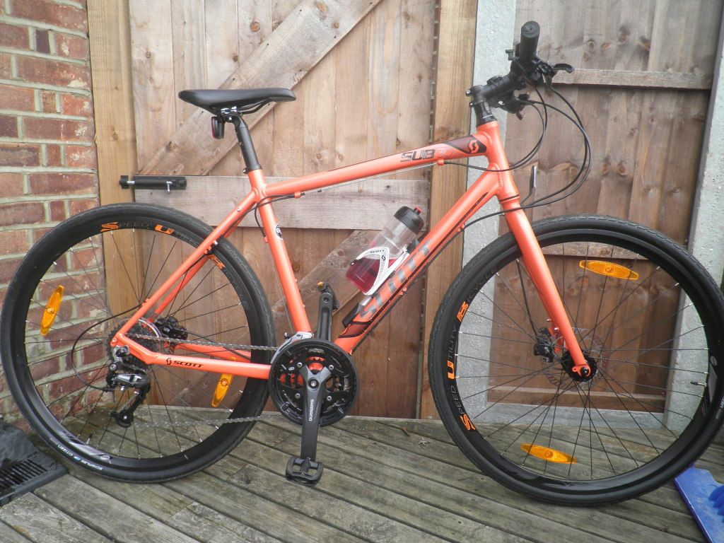 scott sub 30 hybrid bike