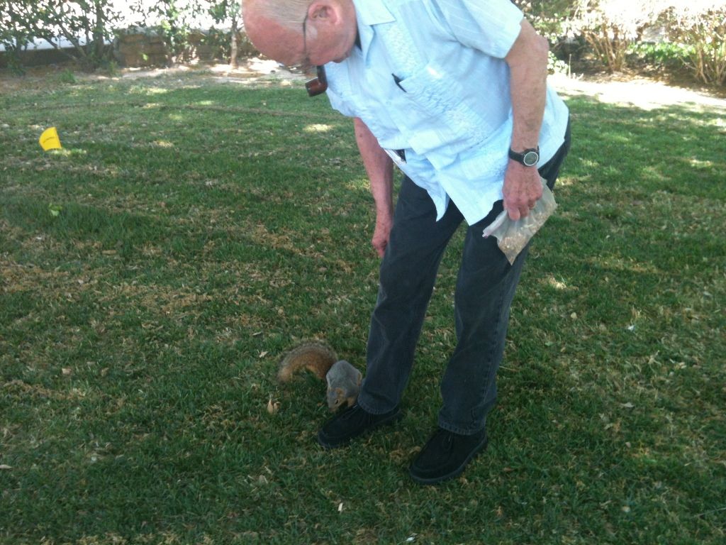 Squirrel man