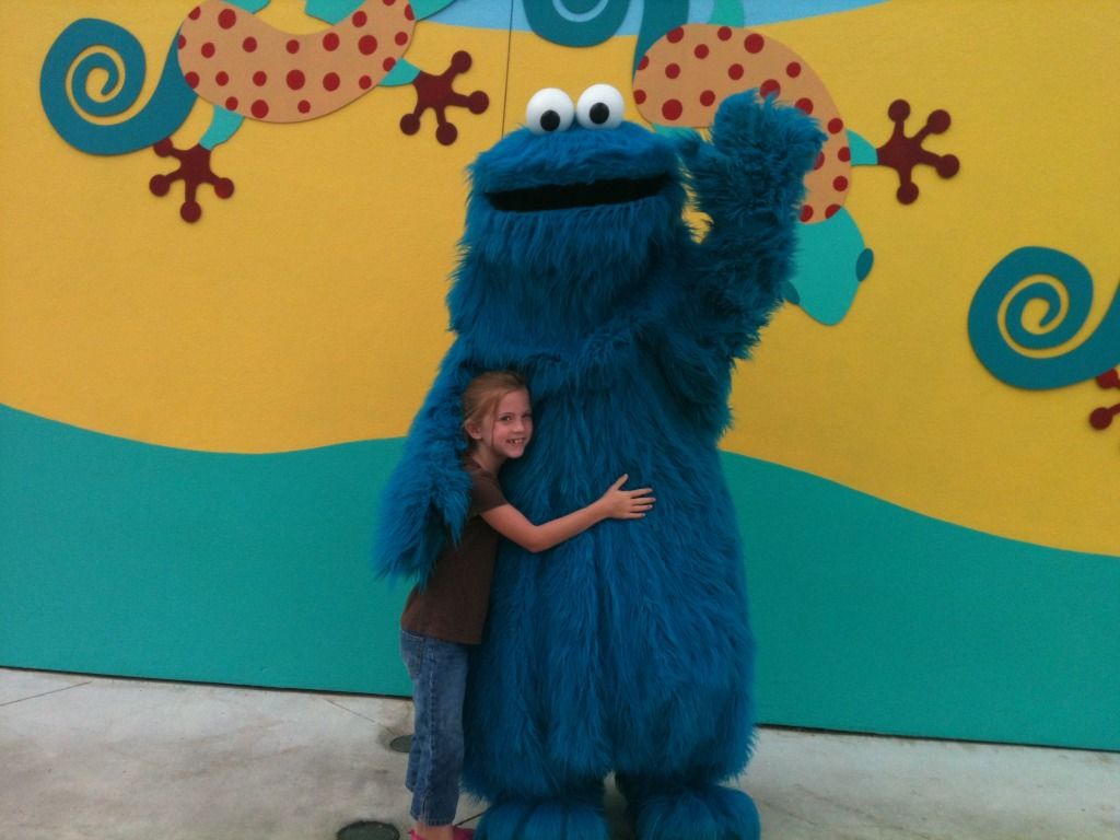 Meagan and Cookie Monster