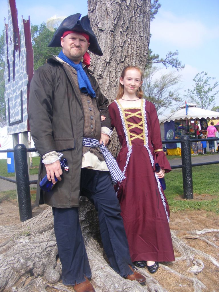 Pirates by the tree