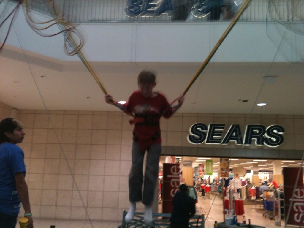 Conner on the Bungee
