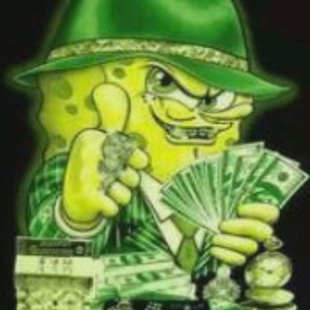 gangster spongebob. i306.photobucket.com