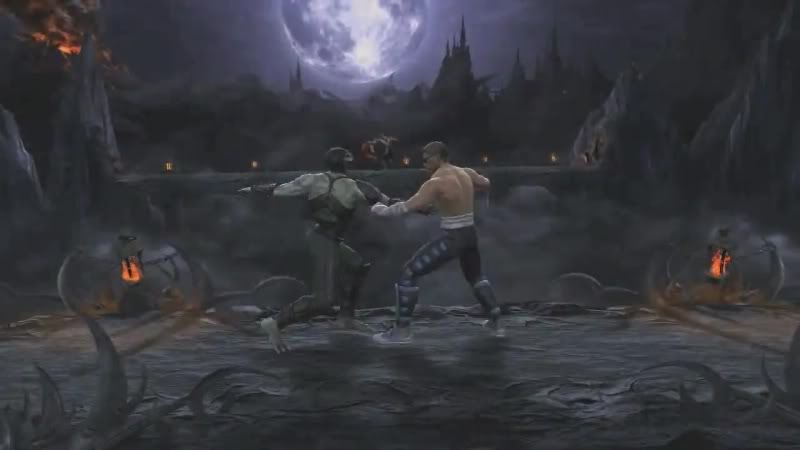 mortal kombat wallpaper kung lao. Kung Lao vs Sub-Zero (Girl