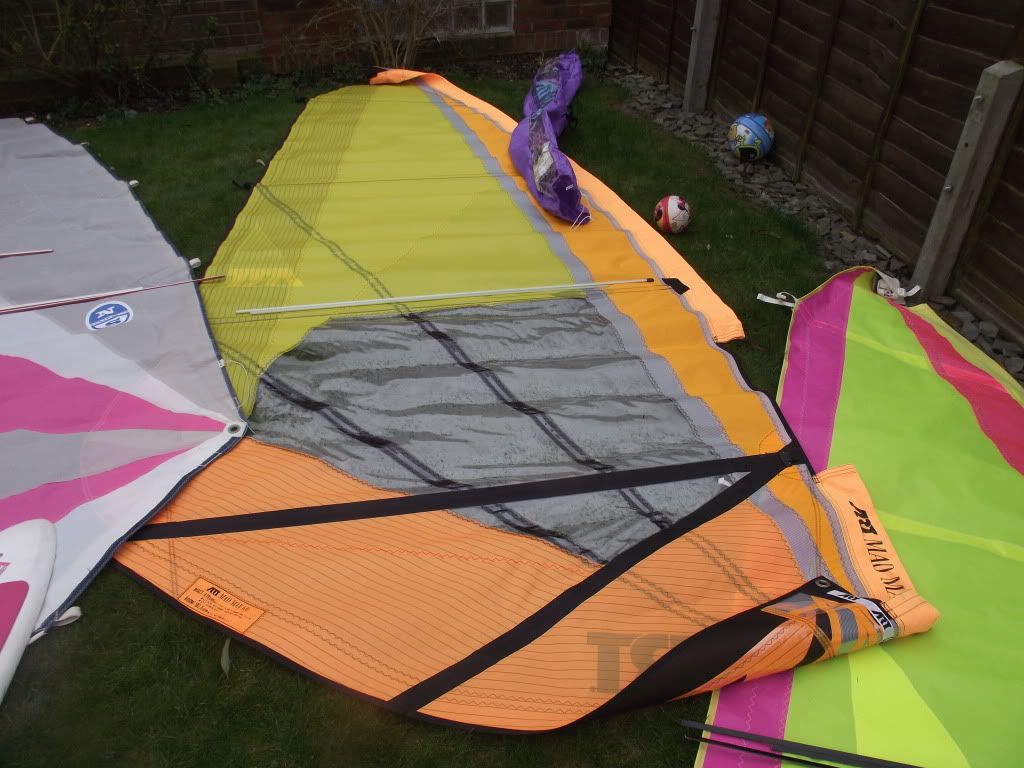 For Sale Windsurfing kit, Stussy crown ring, sunglasses