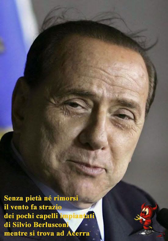 Per Berlusconi un diavolo per capello