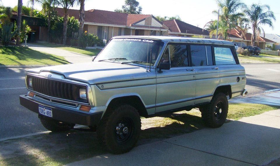 1982 Fullsize Jeep Cherokee 360 V8 - AUSJEEPOFFROAD.COM Jeep News