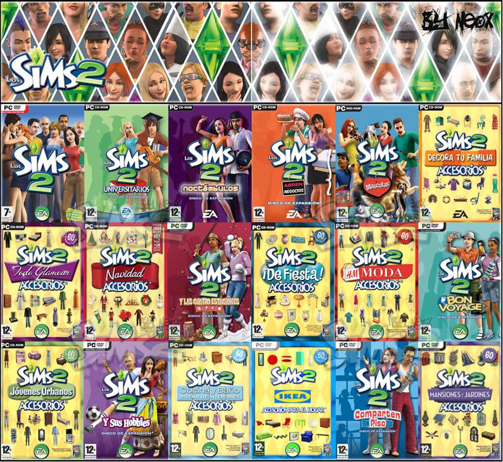 Descargar Los Sims 2 Y Todas Sus Expansiones Por Mega