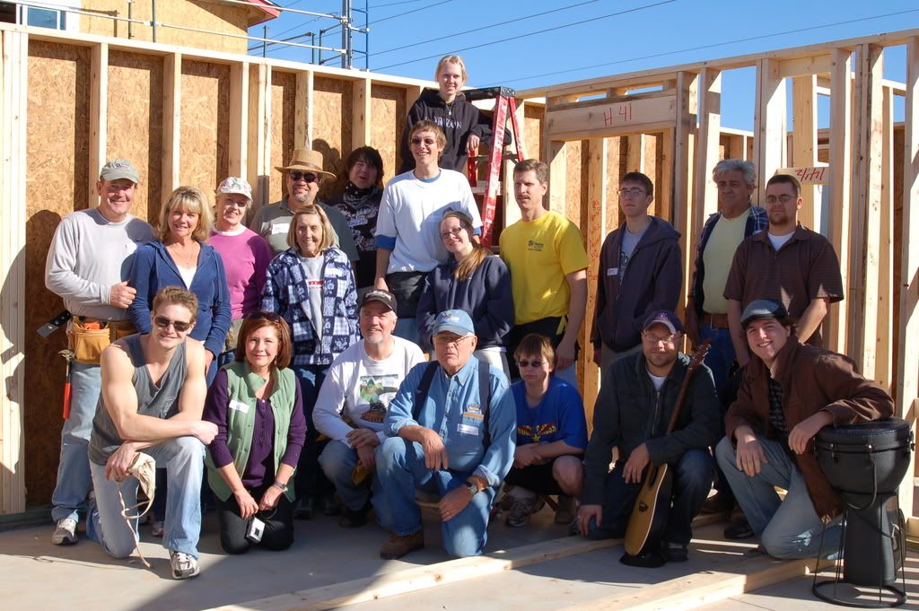 Habitat Wall Raising 1.3.09