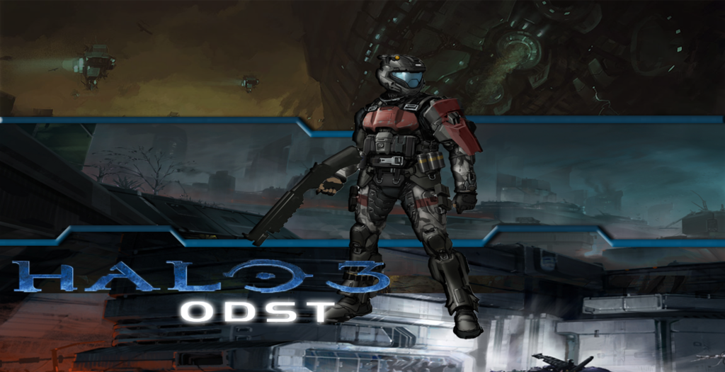 halo 3 odst wallpaper. Heres a Halo 3: ODST wallpaper i made in about 35 minutes,