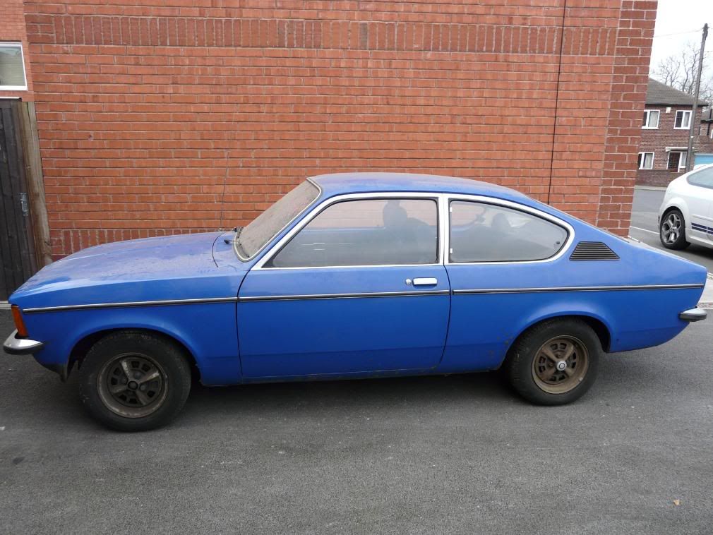 1979 opel kadett c coupe plans are to fit toyota 20v 4age engine 