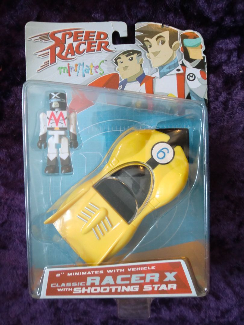   MINIMATES SERIES 1 CLASSIC RACER X w/ SHOOTING STAR NEW SEALED  