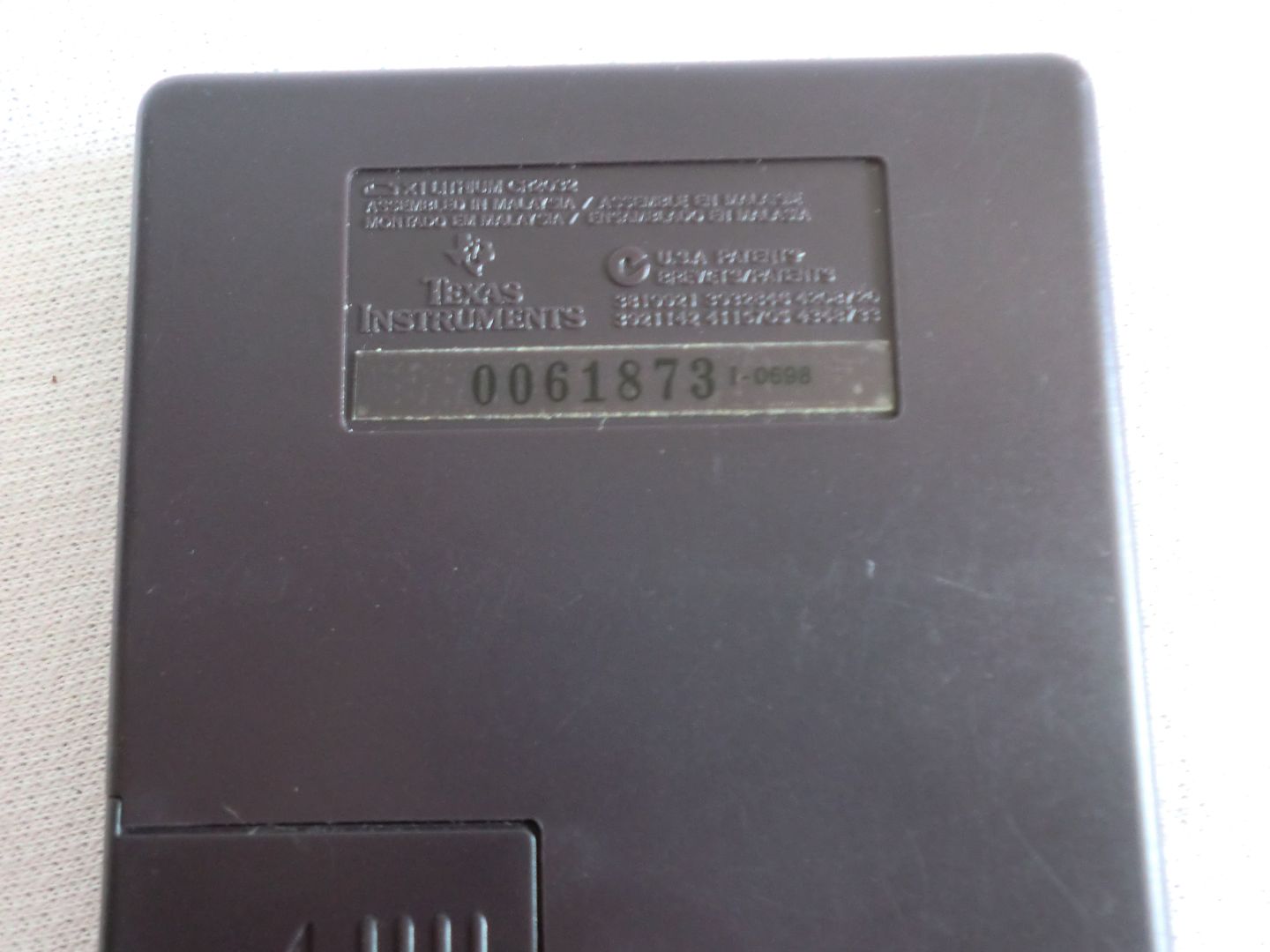 TEXAS INSTRUMENTS BAII BA II PLUS CALCULATOR w/ MANUAL 033317071784 