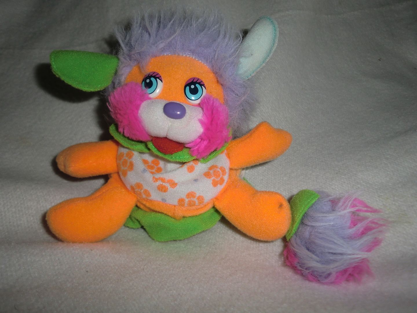 1987 POPPLES FLOWER PLUSH THOSE CHARACTERS MATTEL Popple  