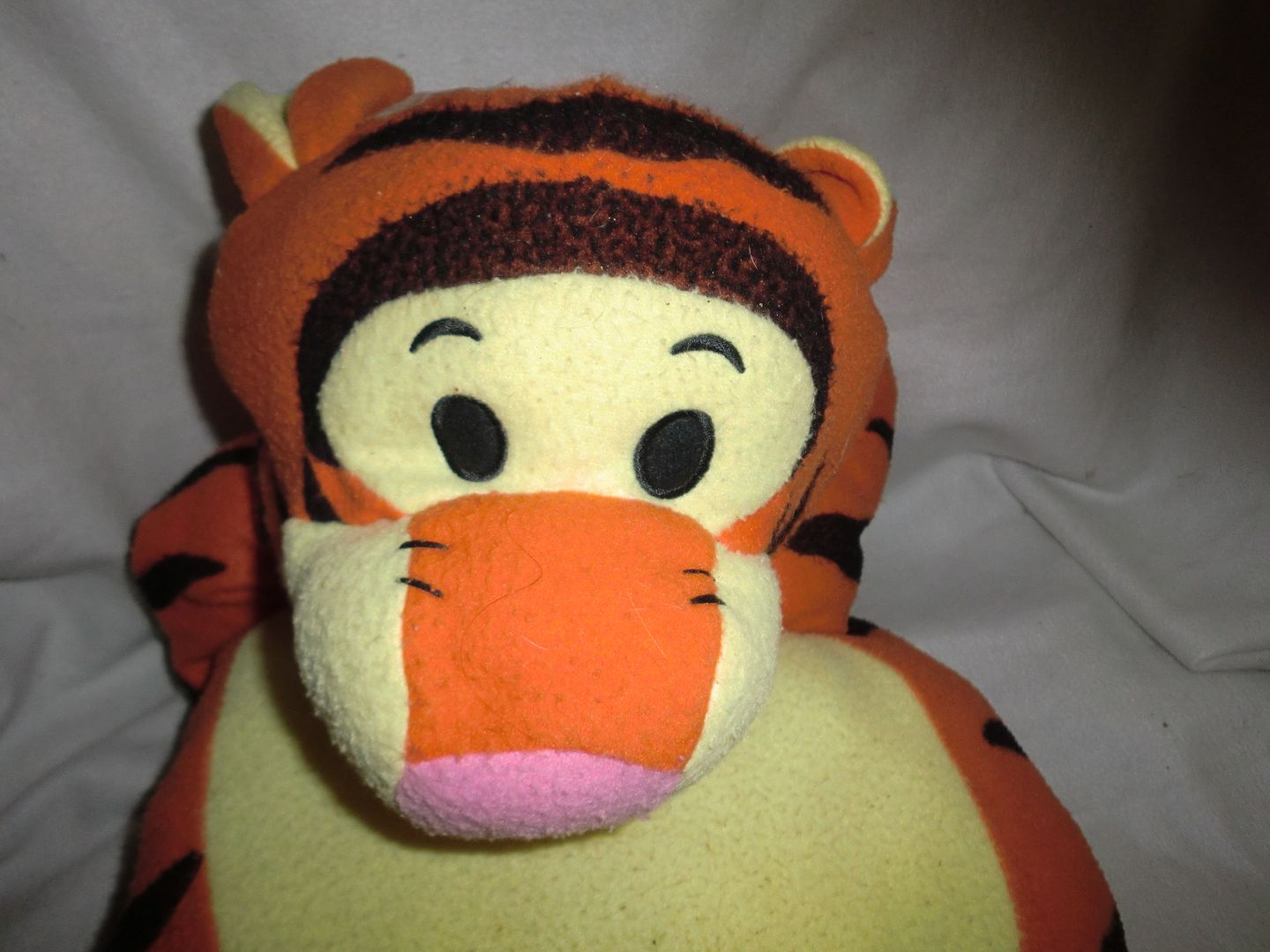 LARGE 30 TIGGER WINNIE THE POOH ORANGE PLUSH STUFFED TOY PILLOW 