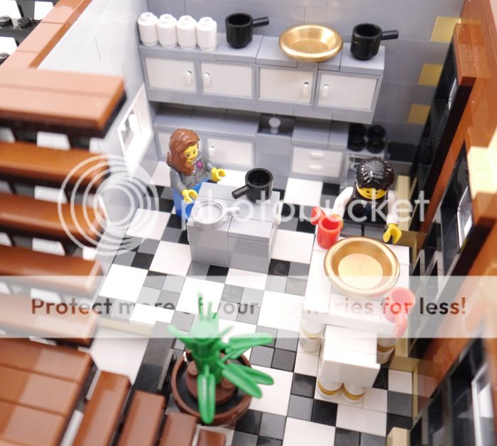Custom Lego Modular Building NY Brownstone House 10182 10185 10197 10218 CC