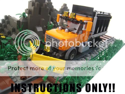 Lego Custom City   6 Train Models   INSTRUCTIONS ONLY  