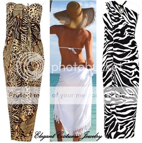 and pattern choices sarong clips available in store sold separately