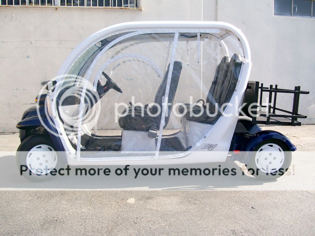 GEM E825 E4 GOLF CART 4 PASSENGER ENCLOSURE DOORS  