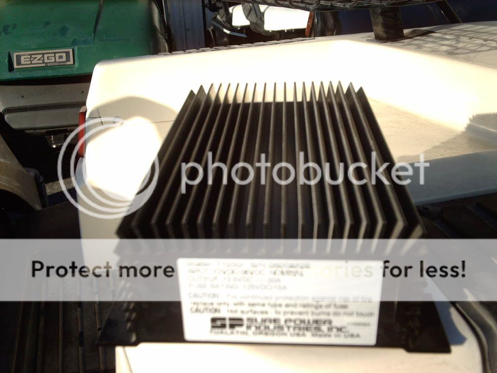 Gem Car dc / dc converter cart 72v voltage reducer part #71030i  