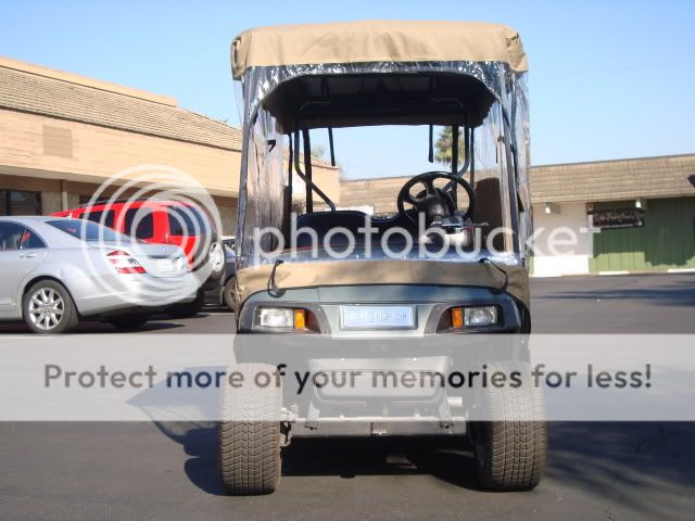 Golf Cart 4 Passenger Enclosure EZ Go EZGO Club Car DS Precedent