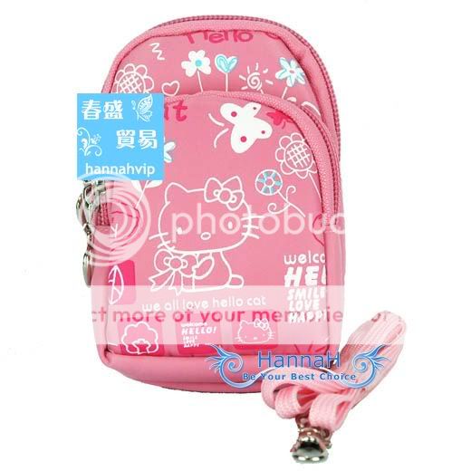 Hello Kitty Mobile Digital Camera Case  Bag FA048 5  