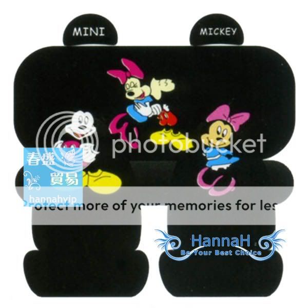 10pcs Mickey & Minnie Mouse CAR SEAT COVERS FA139 270  