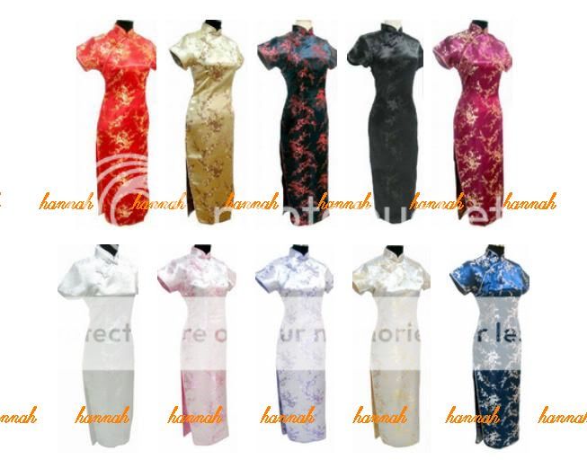 Elegant Qipao Abendkleid Robe Hochzeit Kleider CQL005 8