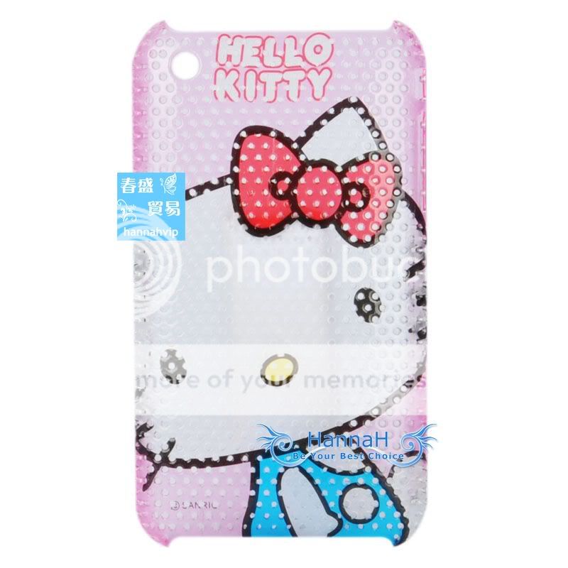 Hello Kitty Cell Phone Case Cover Skin Bag Accessory for Iphone 4 