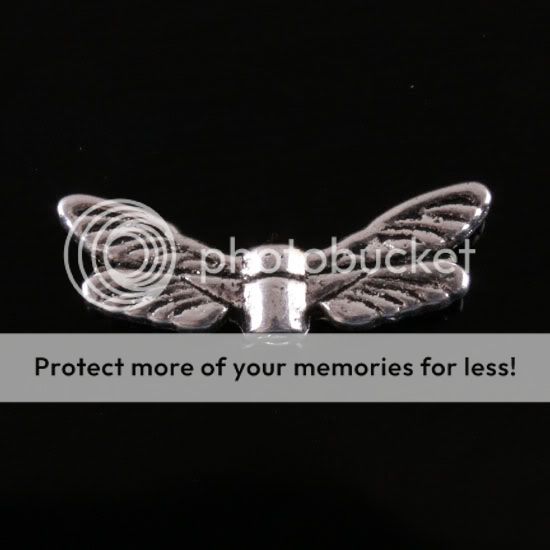 Tibetan Silver Dragonfly Wings Angels Flying Loose Spacer Charms Bead 